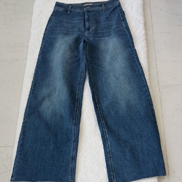 Jeans Flare New York Jeans - Taille 12 Femme - Low Rise - Denim